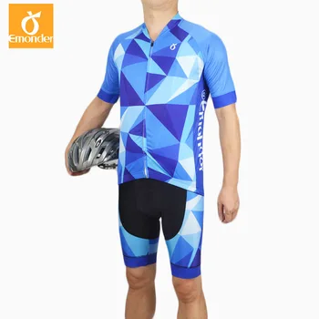 

EMONDER Short Sleeve Cycling Set 2019 Summer Mountain Bike Clothing Breathable Bicycle Jerseys Clothes Maillot Ropa Ciclismo
