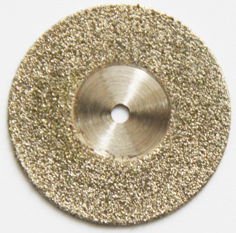 Discos de Diamante Dental com Grão Médio tipo de Disco de Corte Lote Diamante Moagem Ferramentas Abrasivo Dental Discos 10 Pçs - 0.3-0.4mm 12 médio tipo de disco de corte dental discos