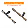 Cable flexible para Xiaomi Redmi Note 4, fuerza volumen Global, Note 4X, volumen y encender y apagar, botón de tecla lateral, piezas de reparación flexibles ► Foto 1/2