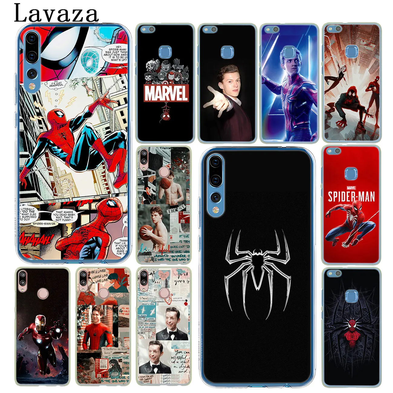 Lavaza Marve том Холланд l чехол для телефона Железный человек Huawei P30 P20 Pro P10 P9 Plus P8 Lite Mini