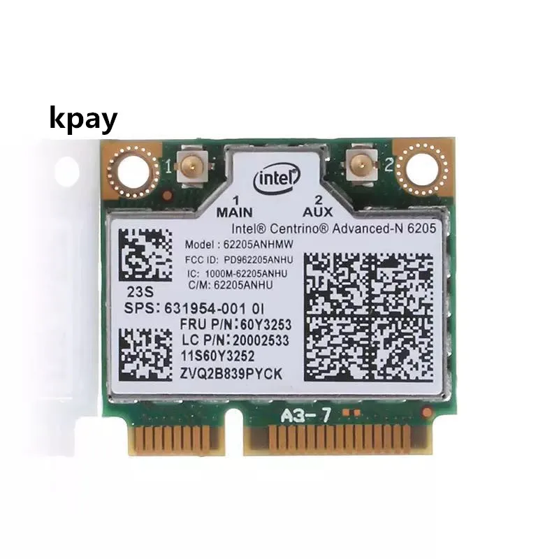 

New 300M dual-band Dual Band Wireless-AC Wlan Wifi Card Networks Card for Lenovo Thinkpad X230 T430 60Y3253