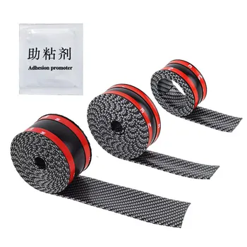 

Car Stickers 5D Carbon Fiber Pattern Car Tuning Part Sticker Door Sill Protector Cover Vinyl Film DIY Car Styling Accessories