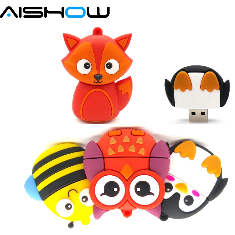 Big-promotion-cute-penguin-owl-fox-pen-drive-cartoon-usb-flash-drive-pendrive-4GB-8GB-16GB-32GB-U-disk-animal-memory-stick