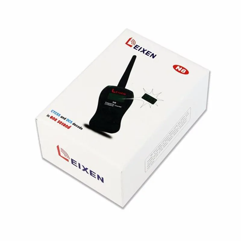 Contador de Freqüência Medidor para Rádio Pces Novo Leixen n8 Mini Portátil Display Lcd Ctcss - Dcs Walkie Talkie 5 1mhz-1000mhz 7 dcs medidor para rádio walkie talkie