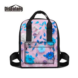 Dispalang рюкзак для женщин сумка с цветочным принтом женская подушечка рюкзак для путешествий Mochila Feminina школьные сумки для девочек подростков