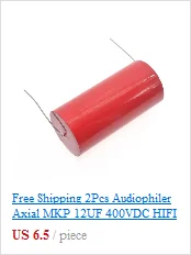 5 шт. Audiophiler осевой MKP 0.47UF250VDC HIFI DIY аудио конденсатор для ламповых гитарных усилителей