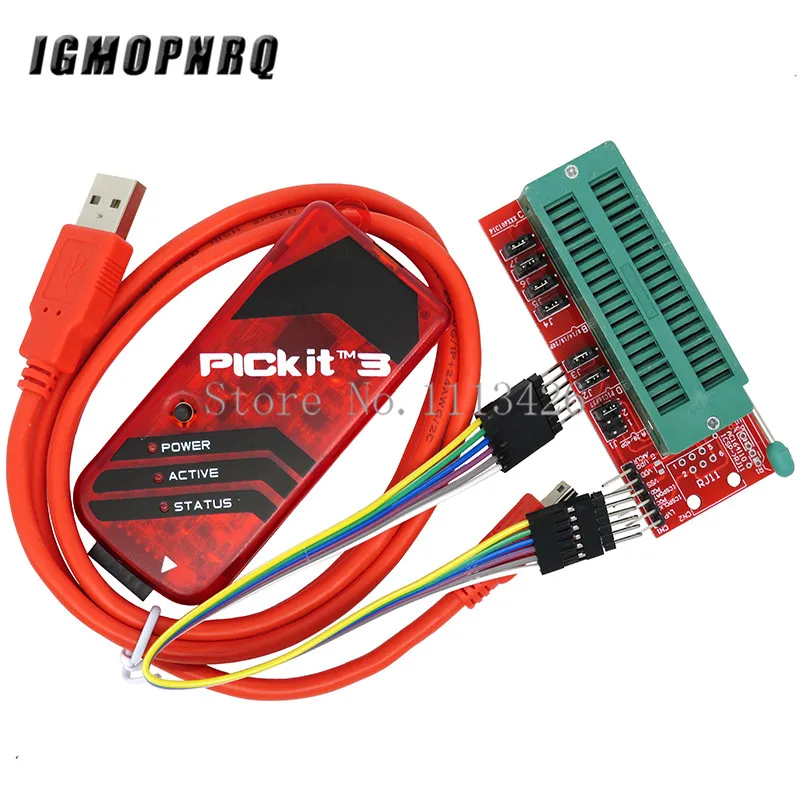 1 комплект PICKIT3 программист+ ПИК ICD2 PICKit 2 PICKIT 3 Программирование адаптер Универсальный программное посадочное место