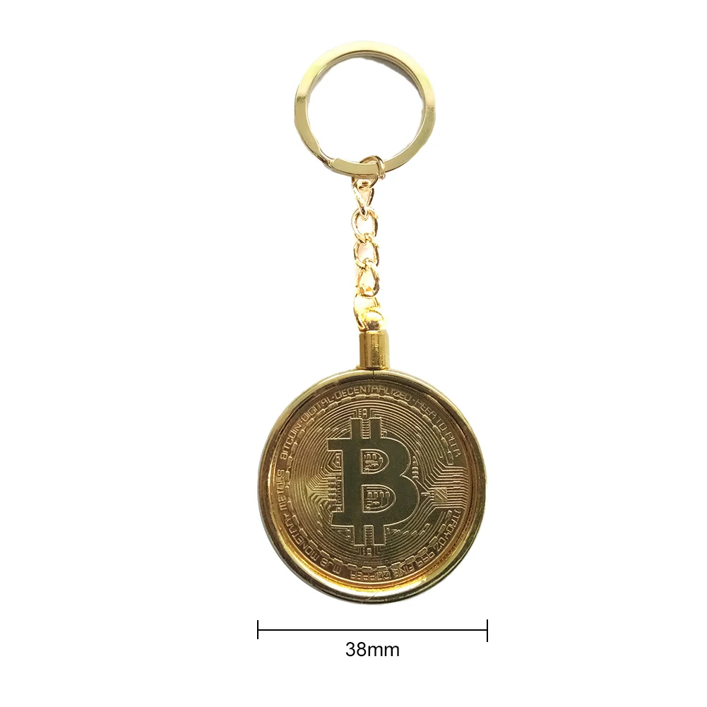 1pc Detachable Gold Plated DIY Commemorative Coin Keychain Key Ring BTC Coin Art Collection For Bitcoin Litecoin Ether 1pc Detachable Gold Plated DIY Commemorative Coin Keychain Key Ring BTC Coin Art Collection For Bitcoin Litecoin Ether