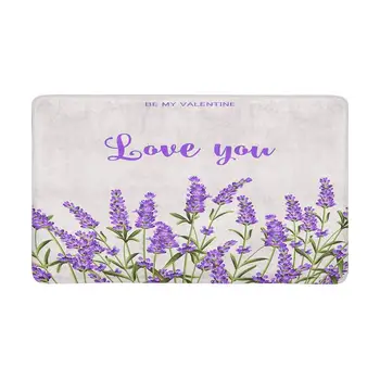 

Lavender Sign Label Indoor Entrance Doormat
