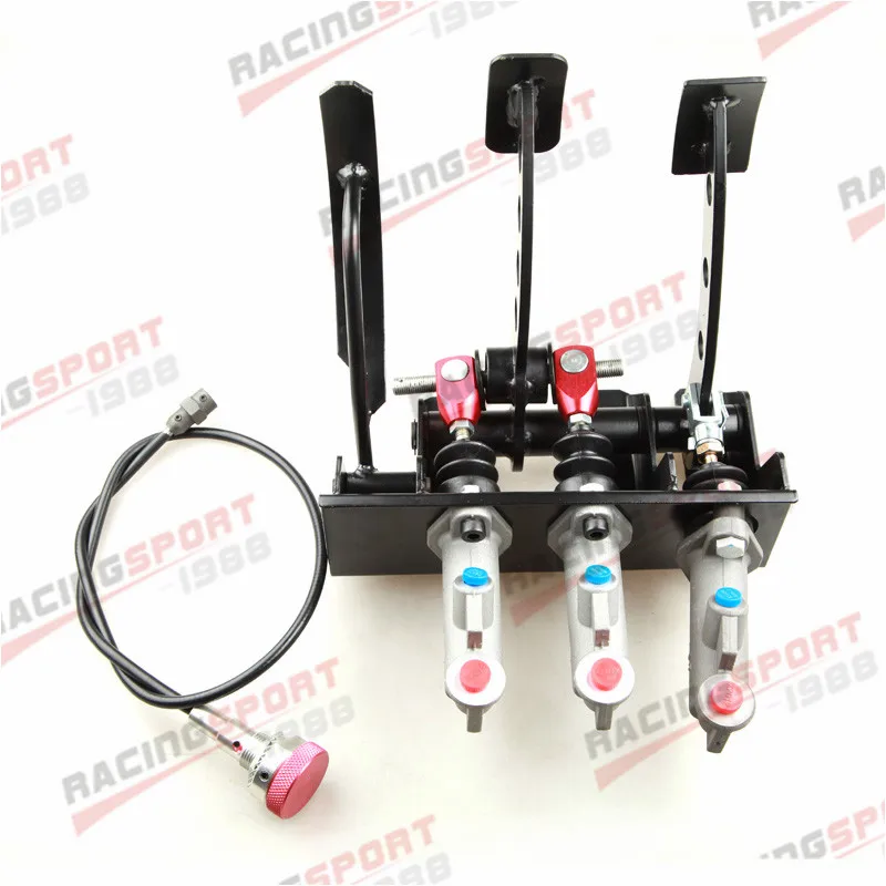 

Race Rally Hydraulic Clutch Brake Bias Pedal Box Assembly