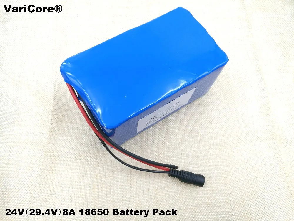 24 V 8Ah 7S4P 29,4 V 18650 литиевая батарея+ защита от батареи и управление; Электрический аккумулятор машины, велосипедный аккумулятор