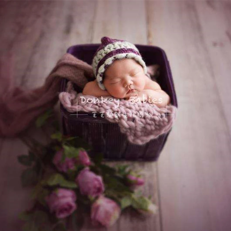 Одеяло для новорожденных Chuncy покрывало фотосъемки наполнитель наполнитель|newborn