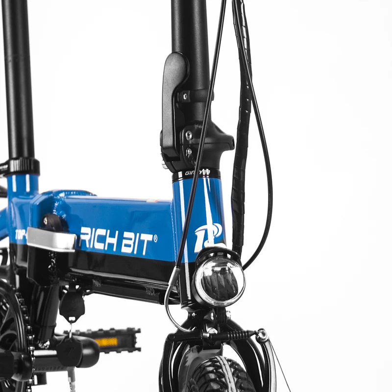 Richbit 250 Вт 36В тормозной 10.2Ah город Портативный складная рама для электрического велосипеда внутренний съемный Батарея Relased 14 дюймов маленький складной электровелосипед