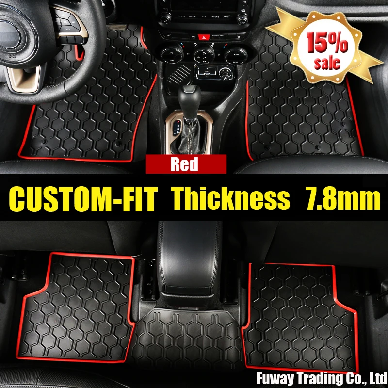 

Car Logo Rubber Pat Material Floor Liner Kit Mat For Mini Cooper R56 Clubman R55 Countryman F56 F55 F54