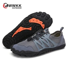 WWKK/ г. Летняя водонепроницаемая обувь мужские пляжные сандалии, обувь для плавания, женская, мужская, быстросохнущая, река море носки для купания Tenis Masculino