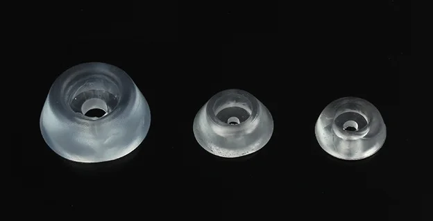 20Pcs/Lot Premintehdw 27MM Conical Shape Furniture Table Leg Tips End Caps Foot Pads Clear With Screws