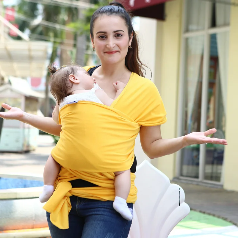 2016 Multifunctional Infant Breastfeed Sling Mochila Soft Wrap Carrier Baby Canguru Backpack 0-3 Yrs Breathable Cotton Hipseat