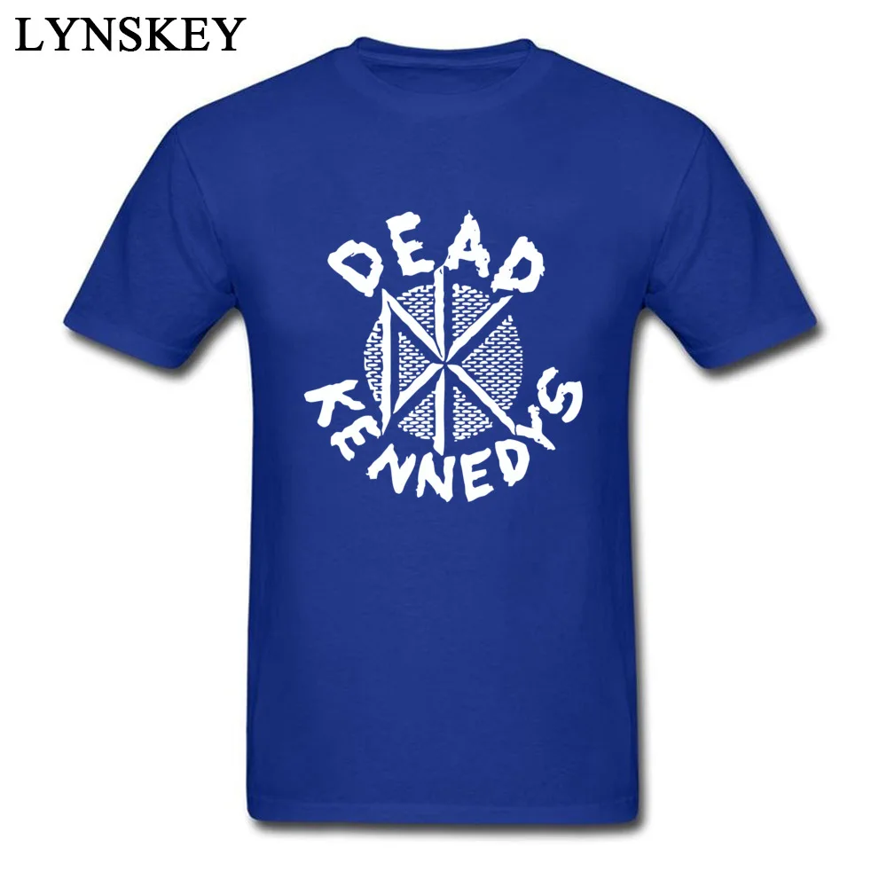 Coupons Cool Short Sleeve Tops Shirt Dead Kennedys Autumn Round Neck 100% Cotton Men's T Shirt Cool Tee Shirts Top Quality blue