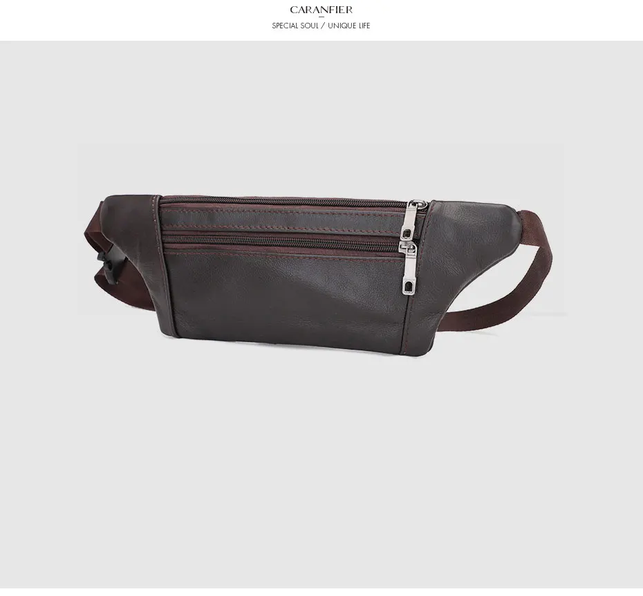 leather chest sling bag