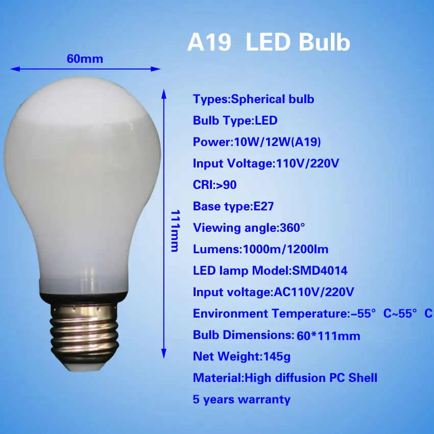 What is type a19 light bulb decoratingspecial