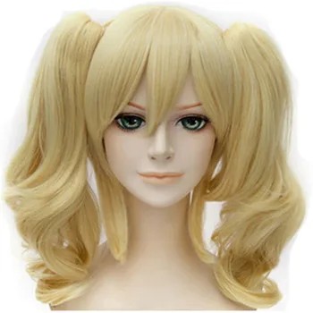 

Feibin Cosplay Harley Wigs Synthetic Wavy Blonde Hair Free Shipping