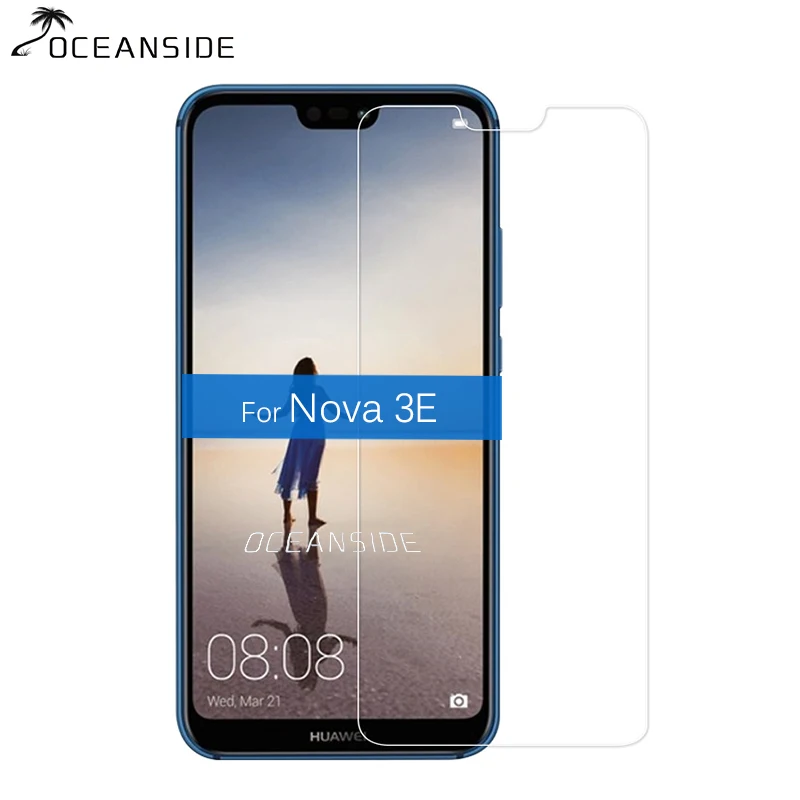 

For Huawei Nova 3E P20 Lite Tempered Glass Screen Protector Safety Protective Film On P 20 lite NOVA 3 E pelicula de vidro