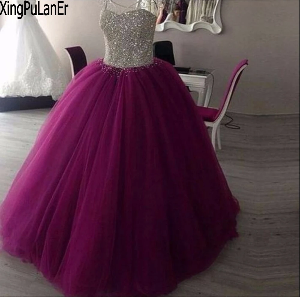 purple and silver evening dresses