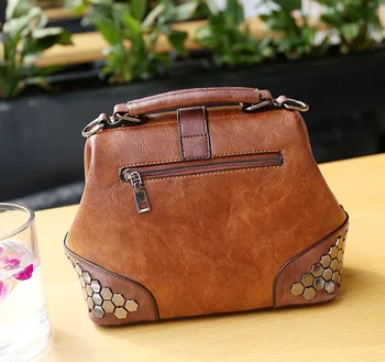 

Women Top Handle Bag Pu Leather Cross Body Bag Stylish Handbag Purse Small Classic Ladies Shoulder Bag