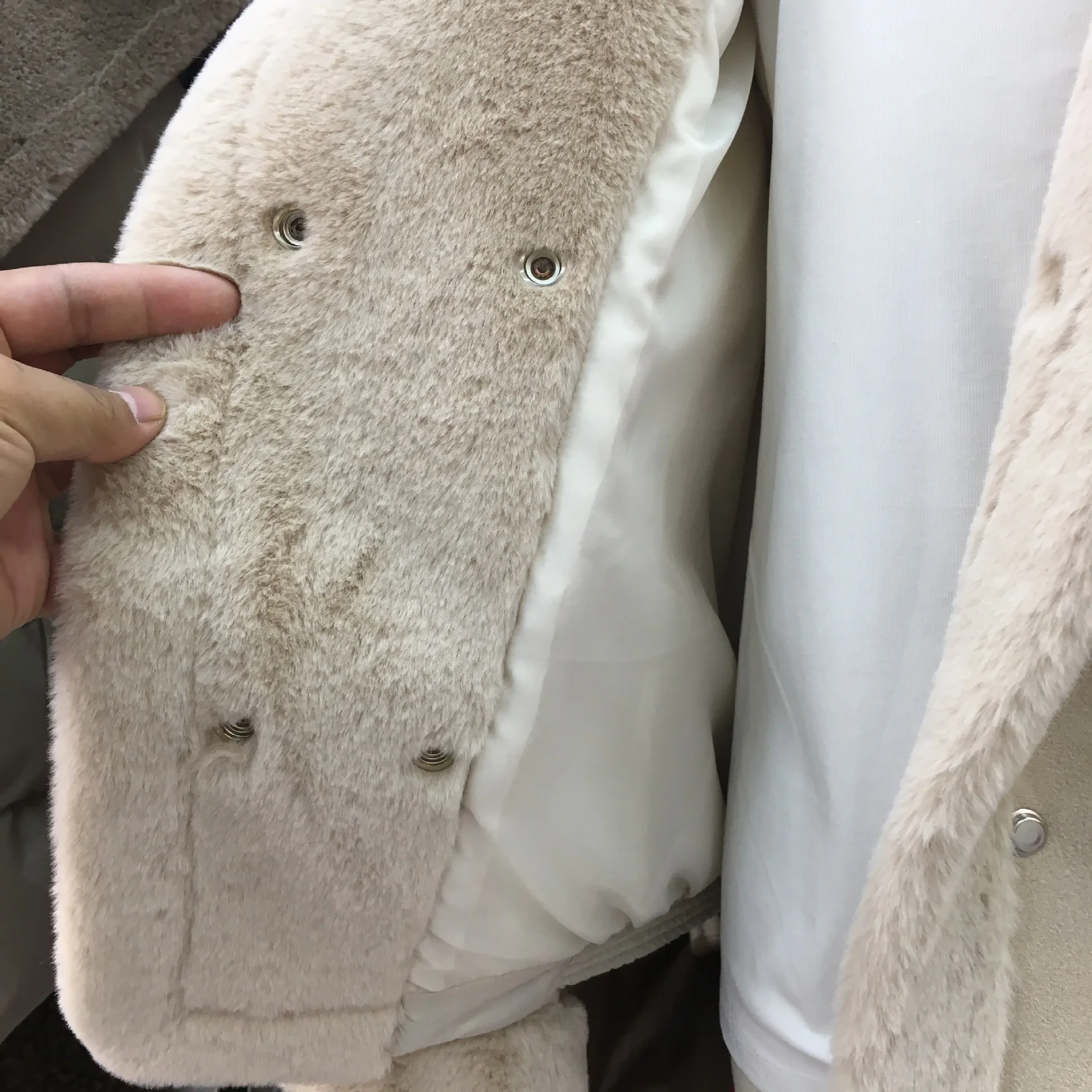 Greatest  Coats and Jackets Women 2019 Splice Fleece Jacket Women Thick Warm Streetwear Cropped Jacket Turn-d