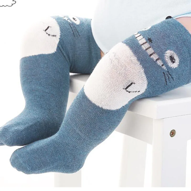3 пары рождественских носков для малышей полосатые носки с рисунками животных гольфы для новорожденных детей ясельного возраста рождественские детские зимние носки