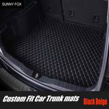 

Custom fit Car trunk mats cargo Liner for Volkswagen Beetle CC Eos Golf Jetta Passat Tiguan Touareg sharan 6D car-styling carpet