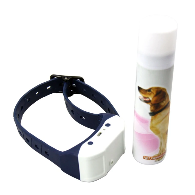 Rechargeable Spray Dog Training Collar Pet Nature Lemon Essential Oil