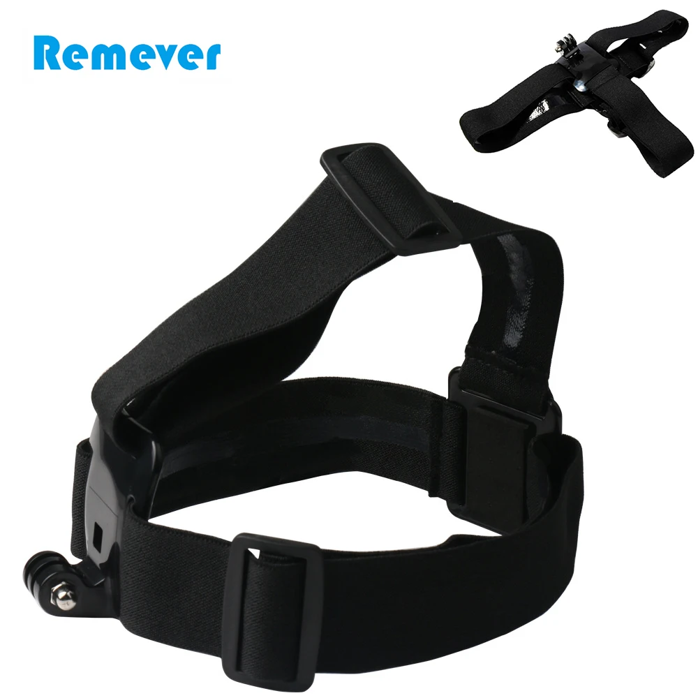 

Portable Durable Camera Adjustable Head Helmet Belt Strap Mount for Gopro Hero 4 5 6 for sj4000 sj5000 Action Camera Accessories