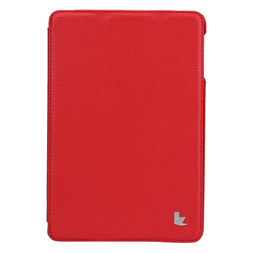 Jisoncase из искусственной кожи Smart Case для iPad mini 2 3 Флип Folio Авто Услуга Стенд антидетонационных чехол для iPad mini 1 2 3 - Цвет: Красный