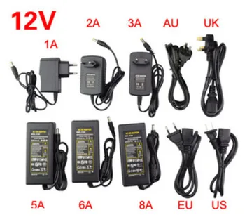 

LED Adapter 12V 1A 2A 3A 5A 6A 8A 10A LED Strip Power Supply Low Voltage Transformer Driver Plug For LED Strip&Computer