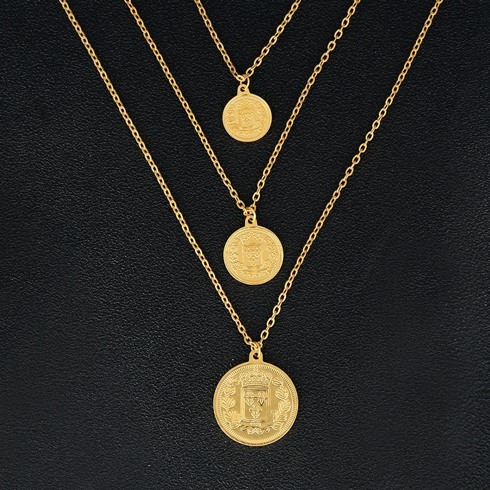 

3pcs Size Exclusive Constellation Zodiac Pendant Necklace Celestial Jewelry Gifts Layered Necklace Gifts Jewelry