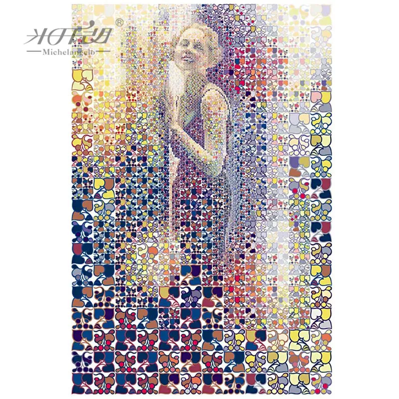 Michelangelo Wooden Jigsaw Puzzles 500 1000 Pieces Mosaic Beauty Educational Toy Game Decorative Wall Painting Gift Home Decor