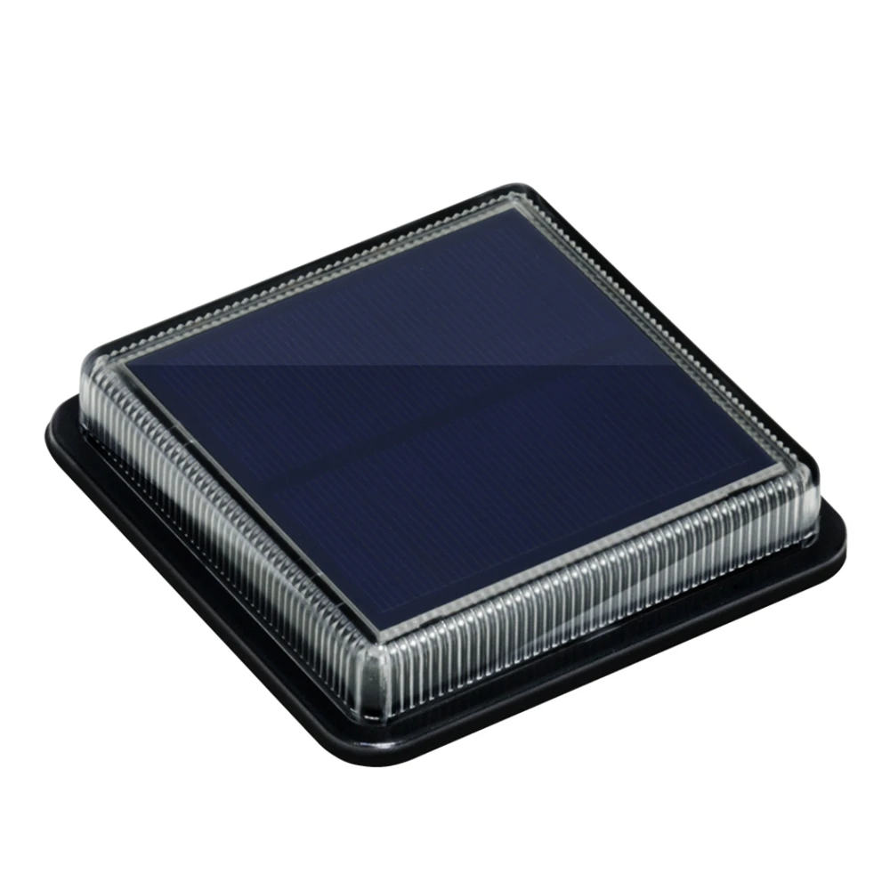 Lâmpada ao ar Livre à Prova Água da Escada Decoração do Jardim Pces Solar Dwaterproof Projector Parede Embutida Iluminação Ip68 Selante Calafeto Deck Luz 8 Led 7 livre à prova dwaterproof água da escada