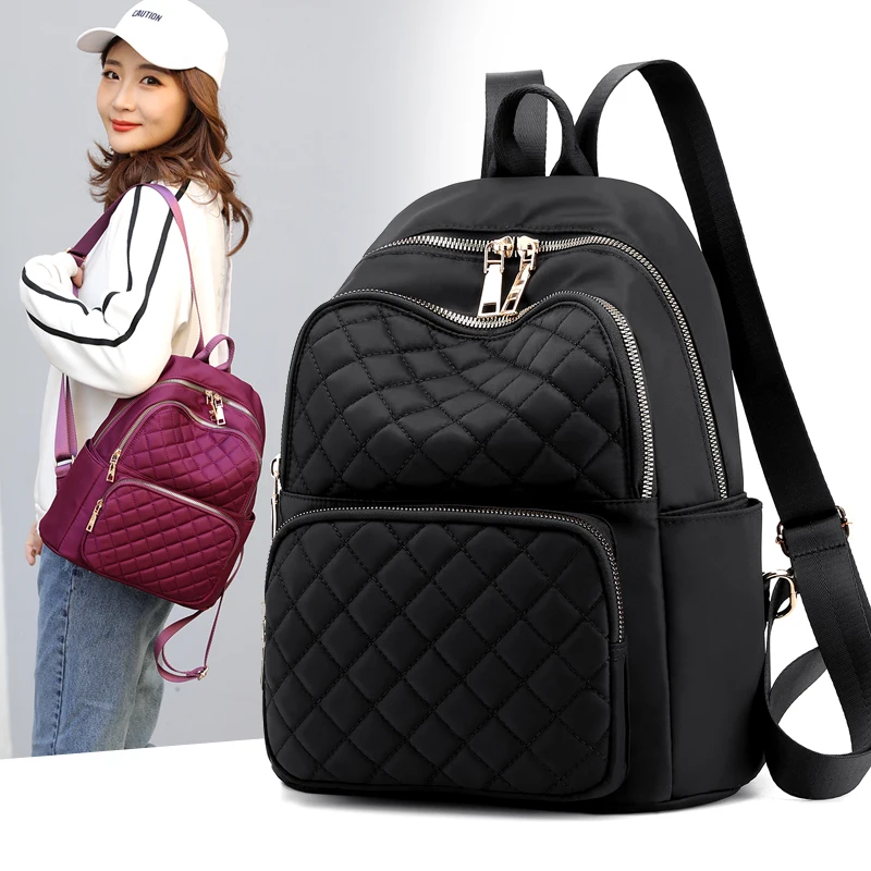 Ткань встряхнуть оригинальный для женщин мода Lingge рюкзак Mochila Feminina Mujer 2019 путешествия покупки многоцелевой пакет