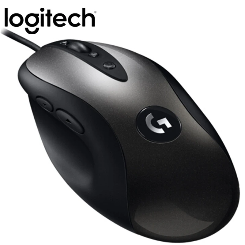 Pаспродажа Оригинальная Классическая игровая мышь Logitech MX518, 16000 точек дюйм, программируемая мышь, обновленная от MX500 510 для CSGO LOL OW PUGB