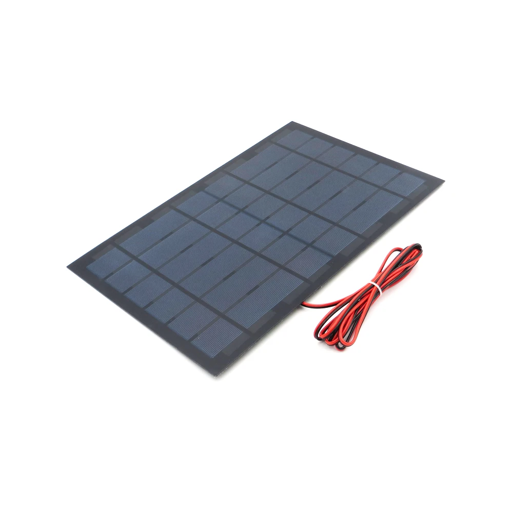 

6 V 1.6A 10 W Solar Panel Portable DIY Module Panel System For Solar Lamp Battery Toy Phone Charger Solar Cells Volt 6V Watts