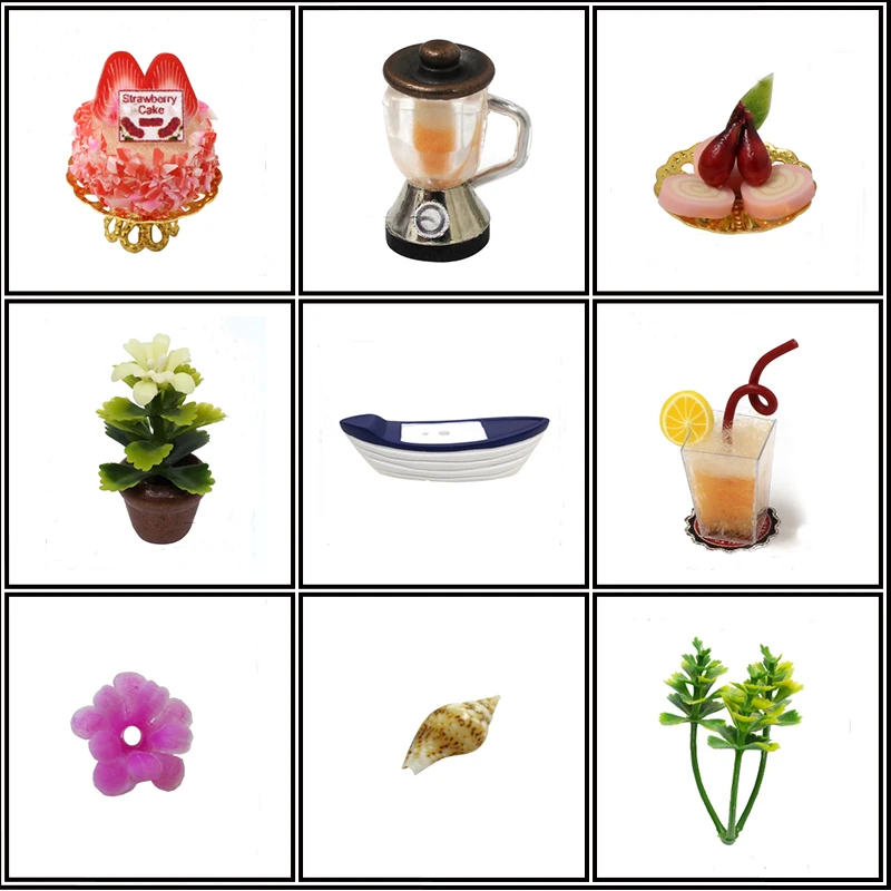  Cutebee DIY House Miniature with Furniture LED Music Dust Cover Model Building Blocks Toys for Chil - 32742157823