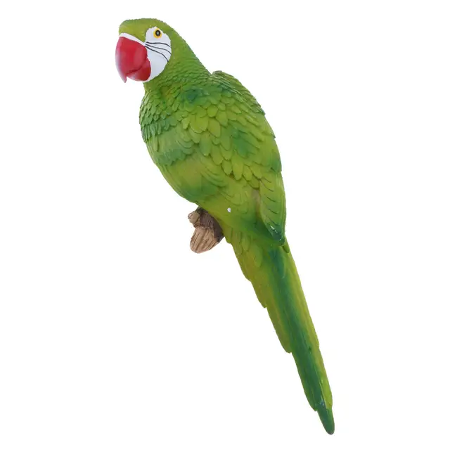 Us 15 71 44 Off 20 Style Artificial Bird Resin Large Parrot Statue Yard Tree Lawn Ornament Hanging Sculpture Decoration Home Garden Craft In Us 15 71 44 Off 20 Style Artificial Bird Resin Large Parrot Statue Yard Tree Lawn Ornament Hanging Sculpture Decoration Home Garden Craft In