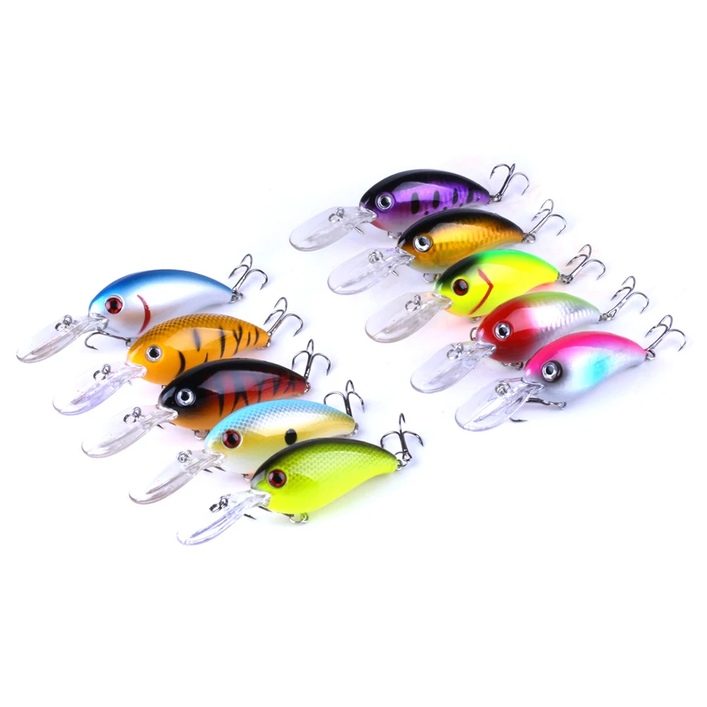 

New HENG JIA Sea fishing road Asian rock bait 10cm / 14g bait Luya plastic bait 1 set of 10