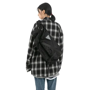 

[Telastar] Spring Messenger Bags Original Crossbody Canvas Multi-Function Bag Single Shoulder Bag Ins 2019 New Pattern Black