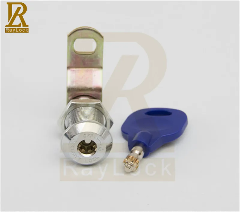 

RayLock Pack Of 5 ON OFF Locker Cylinder Cabinet Lock Offset Cam Lock