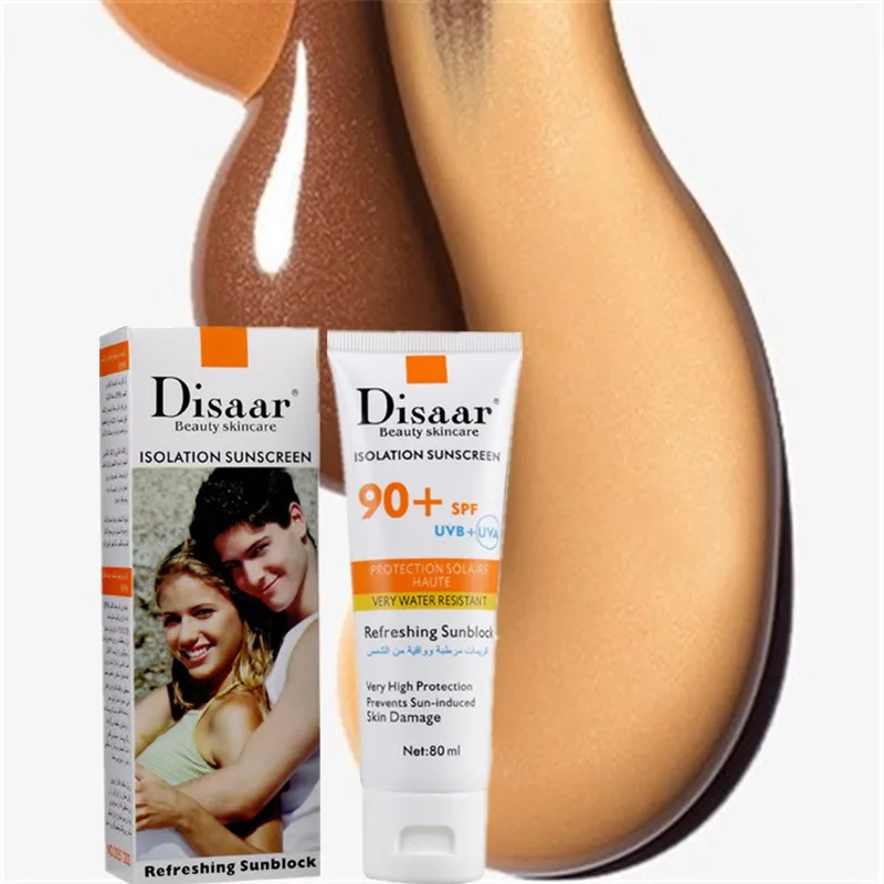 

80ml Air Cushion Isolation Sunscreen Concealer Improve Dry Skin Moisturizing Foundation Makeup Bare Strong Whitening Face Makeup