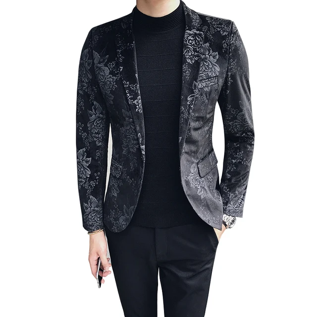 Floral Stylish Blazers For Men Slim Fit Mens Blazer Pattern Printed New Blazer Pattern Floral Stylish Blazers For Men Slim Fit Mens Blazer Pattern Printed New Blazer Pattern