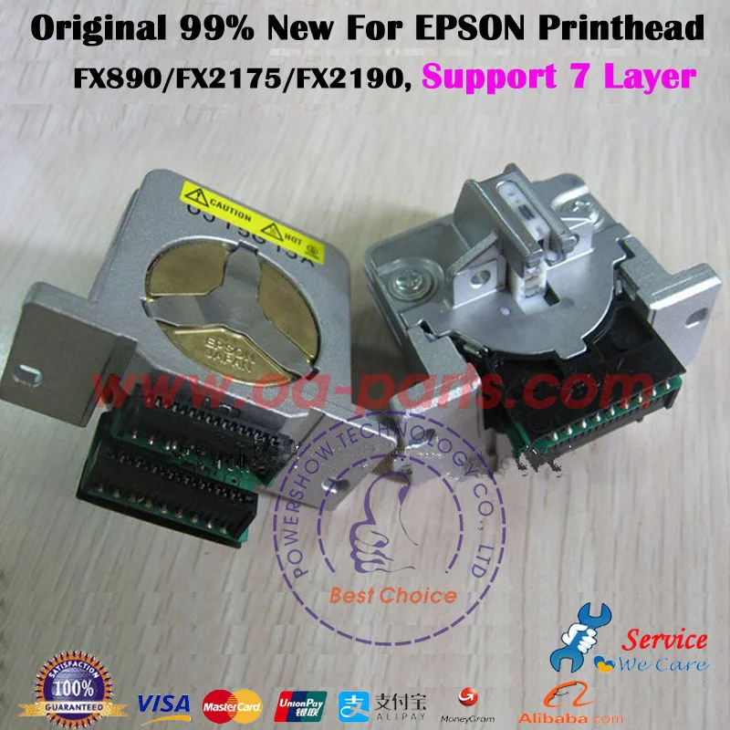 

Original 99% New For EPSON FX890 FX2175 FX2190 FX-890 FX-2175 FX-2190 Printhead Print head OEM 1275824 Printer Parts
