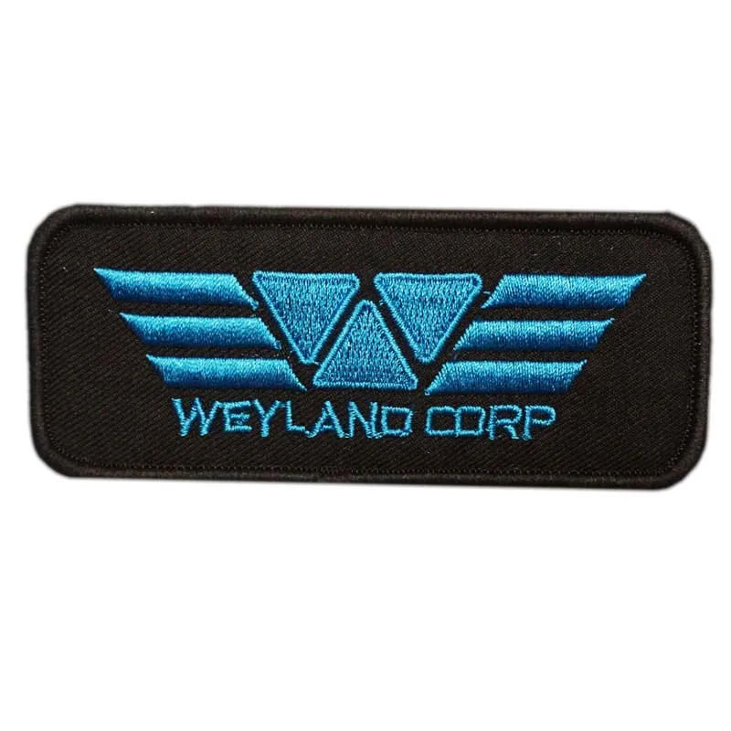 Alien Weyland-Yutani Large Blue Crew Wings Patch 4 3/4 inches 